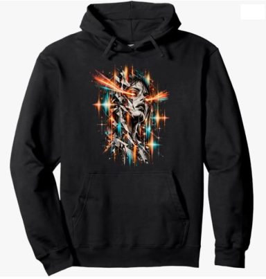 Female Eyes Hoodie Electronic Techno Female Eyes Face Rave Graphic Design Hoodie PulloverClothing Apparel