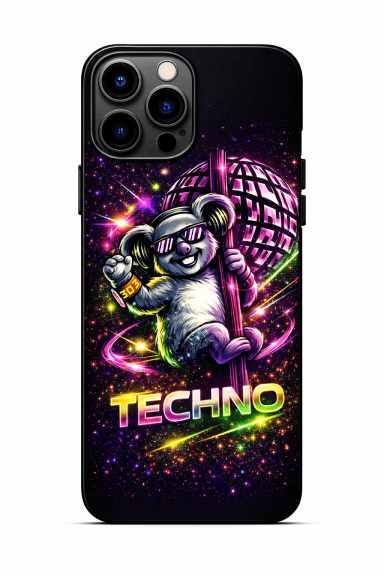 Diseño abstracto de ecualizador de música electrónica techno para fundas y Carcasa de iPhone.