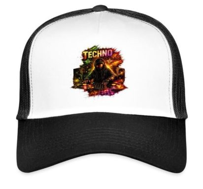 Techno Electronic Music Underground DJ Speaker Trucker Cap Gift