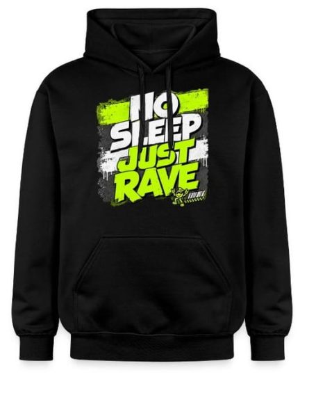 No Sleep Just Rave Hoodie No Sleep Just Rave – Techno, elektronische Musik Outfit Klamotten, EDM – Hoodie, Pullover, Bekleidung