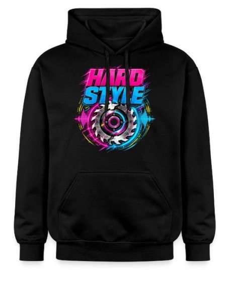 Hardstyle Hoodie Buntes Hardstyle-Schriftzug-Design – Grafik – Elektronische Musik – Festival – Rave – EDM – Geschenk – Hoodie – Pullover – Kleidung – Outfit