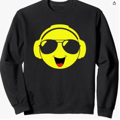 Diseño de Smiley Techno Ropa Sudadera con diseño de smiley techno ácido para un festival de música hardstyle
